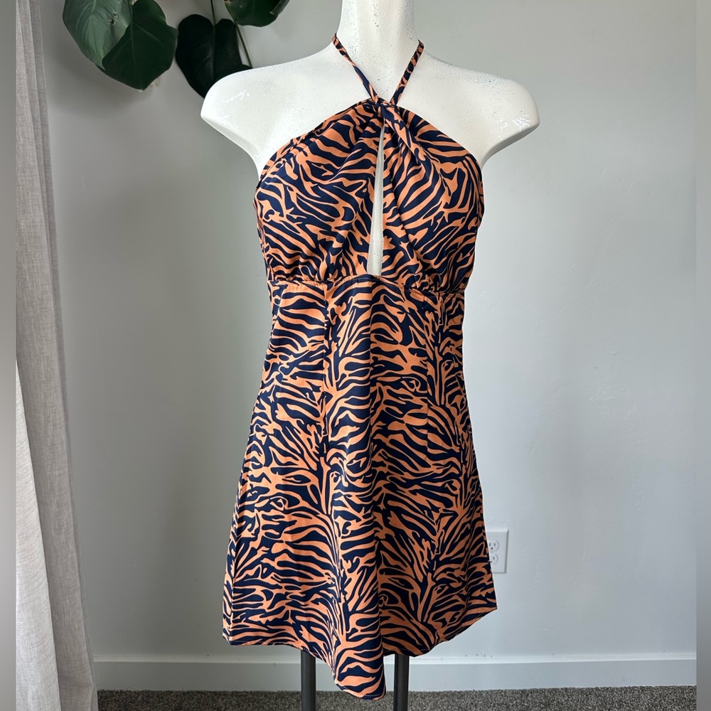 🆕 Pretty Garbage Halter Dress - Size S